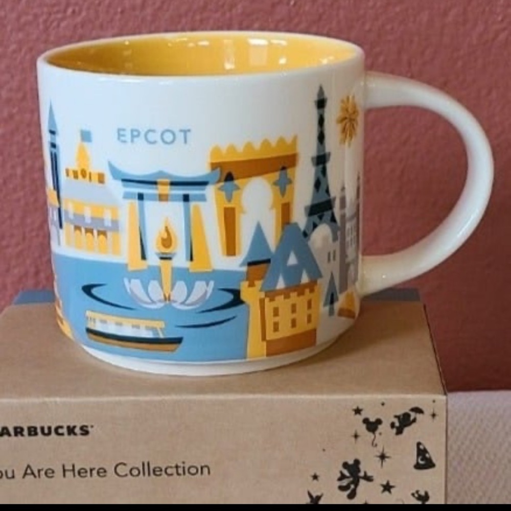 EPCOT - Starbucks You Are Here Mug - 14 oz - Brand New
